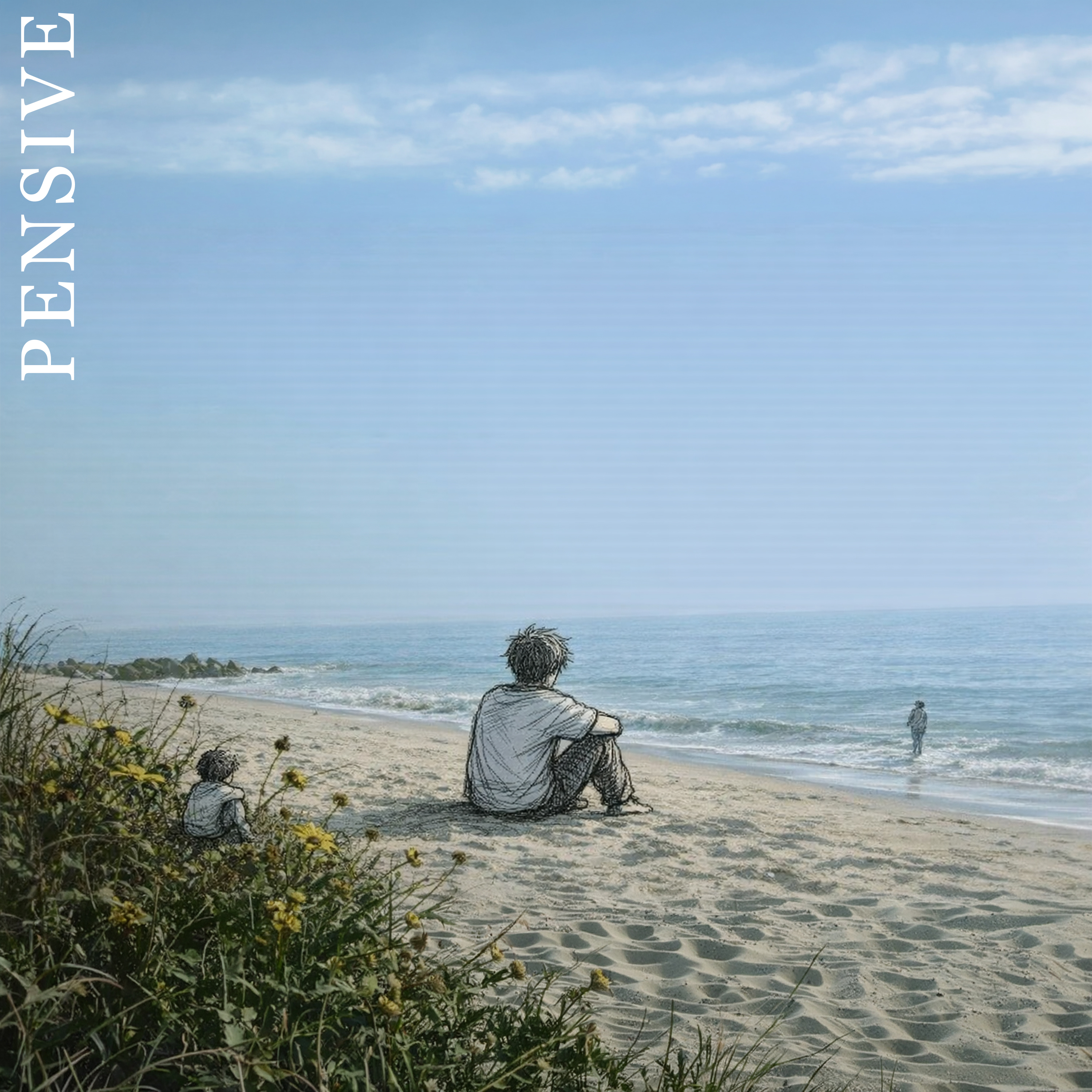 PENSIVE album cover by Cash Myles
